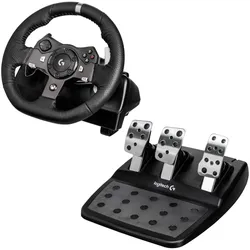 Logitech G920 Driving Force - Lenkrad- und Pedale-Set - kabelgebunden - für Micr...