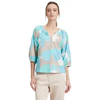 Betty & Co Schlupfbluse mit Print in Nature/Mint |