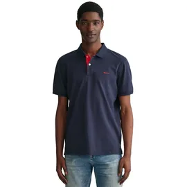 GANT Contrast Pique blau 4XL