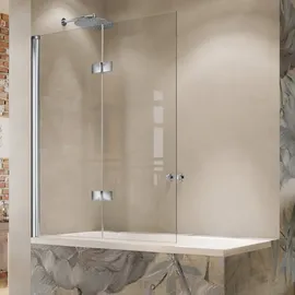 Hüppe Solva Badewannenaufsatz, beweglich, S26402092322, S26402