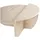 vente-unique Couchtisch 2-teilig Beige Spanplatte 60 x 30 cm