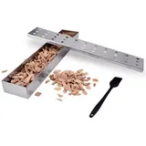 luxuskollektion Räucherbox Edelstahl weiß