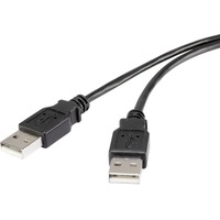 Renkforce USB 2.0 USB-A Stecker, USB-A Stecker 1.00 m