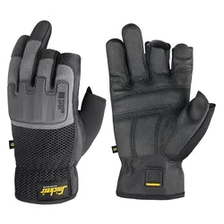 Snickers Power Open Handschuhe PAAR 12 Schwarz-steingrau