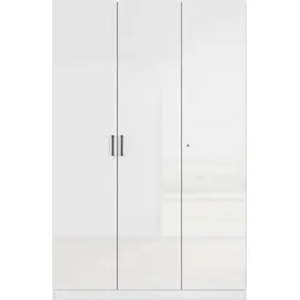 Rauch Mehrzweckschrank MINOSA 136 x 210 x 41 cm Alpinweiß/Hochglanz Weiß