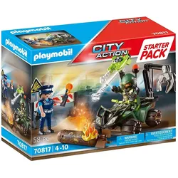 PLAYMOBIL® 70817 - City Action - Starter Pack - Polizei: Gefahrentraining