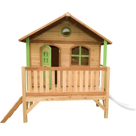Axi Spielhaus Stef 349 x 212 x 212 cm Braun/Grün