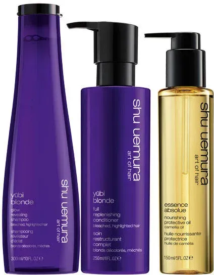 Shu Uemura yūbi blonde Everyday Blonde Glow Set