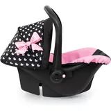 Bayer Puppen-Autositz Deluxe Schwarz/Pink 67960AA