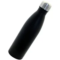 Expo-Börse Thermosflasche Edelstahl schwarz 0,5 Ltr. als Trinkflasche