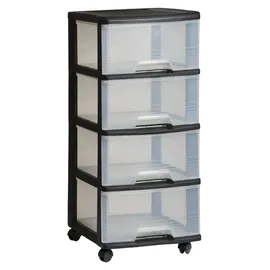 KETER Regal auf Rädern 4x20l