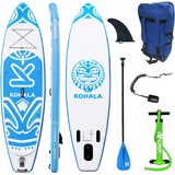 KOHALA Inflatable SUP-Board »«, (6 tlg.), 25803267-320 weiß/blau