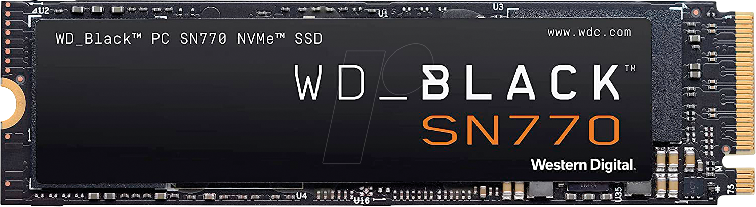 WDS100T3X0E - WD_BLACK SN770 NVMe SSD 1TB, M.2