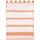 BestLivings Bistrogardine Schlaufen 80 x 110 cm Orange/Transparent 1 St.