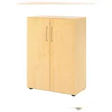 Hammerbacher Aktenschrank V938T3/3/3/BS ahorn 2 Fachböden 80,0 x 42,0 x 110,0 cm