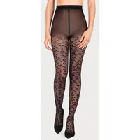 PETITE FLEUR GOLD Feinstrumpfhose Damen schwarz Gr.36/38