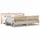 vidaXL Massivholzbett 180 x 200 cm beige