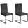 OTTO home Esszimmerstuhl Geranie Freischwinger Polyester schwarz 2er Set
