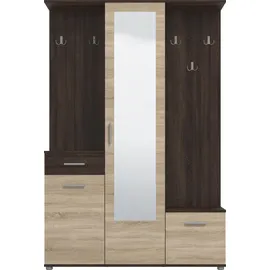 INOSIGN Martin Dielenschrank 133,5 x 33 x 197,5 cm braun