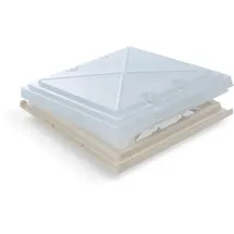 MPK Modell 42 Dachhaube 40 x 40 cm Weiß