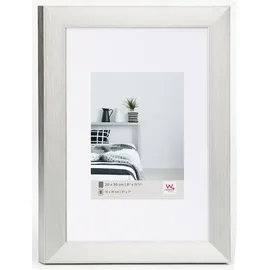 walther + design Bilderrahmen Aluline Aluminium Silber 50x70 cm 1 St.