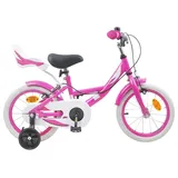 vidaXL Kinderfahrrad 16 Zoll Farbe rosa