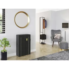 Playboy Wandspiegel Playboy, Gold rund, 80x80x5 cm