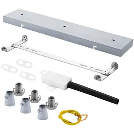 Besselink licht Home Sweet Home' XXL-Balken Metall/Beton 3 Lichter