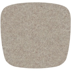 Hey Sign - Filz-Auflage Eames Plastic Armchair, stone 5mm