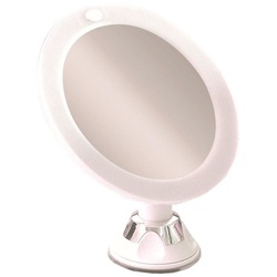 JOKEY Kosmetikspiegel, beleuchtet, rund, Ø: 16,5 cm - transparent