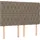 vidaXL Boxspringbett mit Matratze Taupe 140x200 cm Stoff