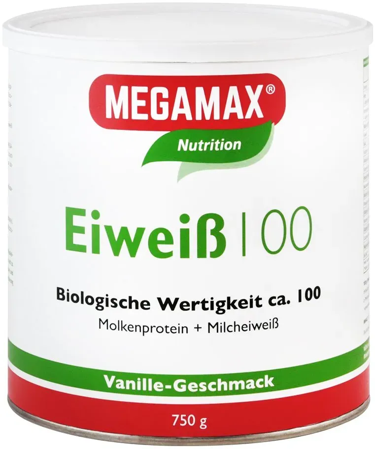 Megamax® Nutrition Eiweiß 100 Vanille-Geschmack