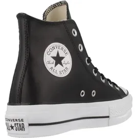Converse Chuck Taylor All Star Lift Clean Leather High Top black/black/white 41,5