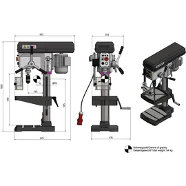 Optimum OPTIdrill B 24H 400 V