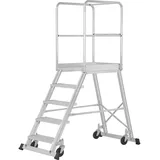 Hymer Podesttreppe fahrbar, einseitig begehbar, 5 Stufen