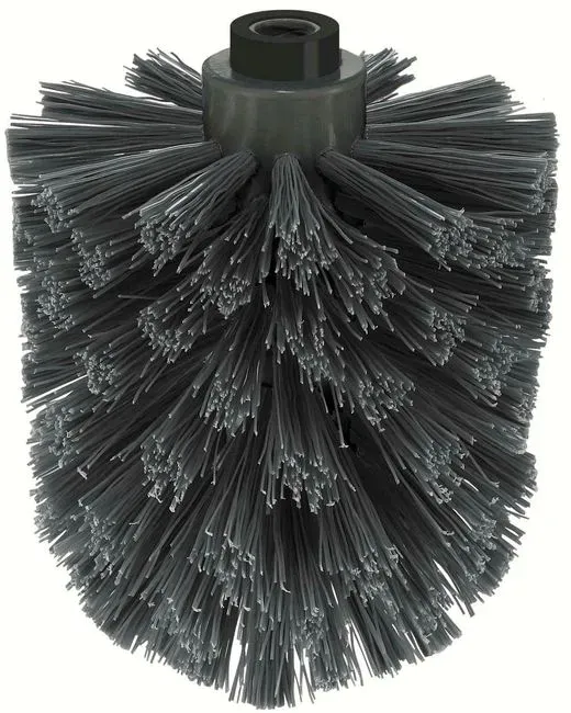 Zack Ersatzbürstenkopf 8 cm Kunststoff Schwarz