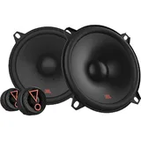 JBL Stage3 507CF - 135 Watt 2-Wege Komponenten Autolautsprecher Boxen Set von Harman Kardon - 13cm / 130mm / 5" Einbaulautsprecher ohne Gitter und 3.25cm Hochtöner, Schwarz