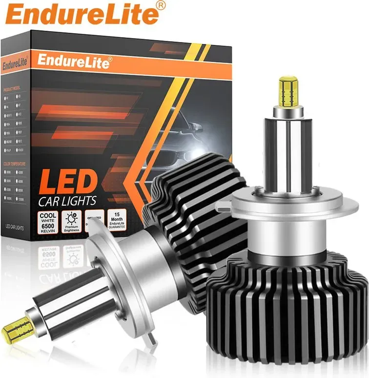 EndureLite U11 9005 Autolampen, 20.000 lm, 6000 K, Coolweiß, 9005 Lig 1ht Autolampen, 50.000+ Stunden, IP68, Fahrlicht/Scheinwerfer, Nebellicht, 2er-Pack