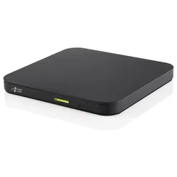 Hitachi LG GP96 DVD-Brenner slim Win 10 & MAC OS und Android schwarz