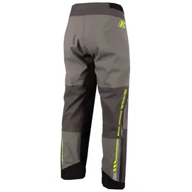 Klim Enduro S4 Textilhose, wasserdicht - Grau/Dunkelgrau/Neon-Grün / 34