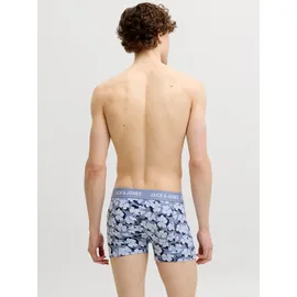 JACK & JONES JACBEN TRUNKS 7 Pack North Atlantic / Night Sky / Dazzling Blau / Mineral Gray / Mediterranea / Schwarz L 7er Pack
