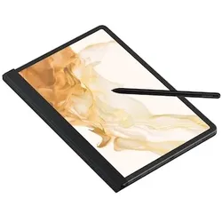 Samsung Note View Cover EF-ZX700 fuer Galaxy Tab S7/S8 Schwarz