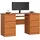 Akord A11 in der Farbe Erle mit 6 Schubladen B135 x H77 x T50 cm,