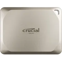 Crucial X9 Pro Portable SSD 2 TB extern, Silber