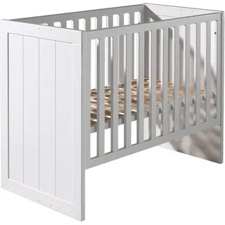 others Babybett Karalynn 127x68x90 Gitterbett MDF Weiß