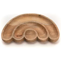 Leere Tasche Regenbogen in Natur - Braun Anderes Holz Amadeus 20x33 cm