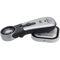 Schweizer Handleuchtlupe Tech-Line Induktion Vergr.10x LED Linsen-Ø 22,8mm Schweizer,