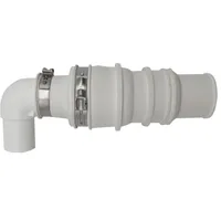 SFA Sanibroy SFA Ablaufbogen mit Rückstauklappe PCLB für Sanidouche