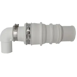 SFA Sanibroy SFA Ablaufbogen mit Rückstauklappe PCLB für Sanidouche