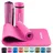 Tunturi Fitnessmatte mit Tasche pink